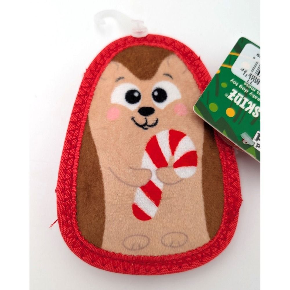 Outward Hound Tough Skinz Durable Squeaky Fox Dog Toy 6"